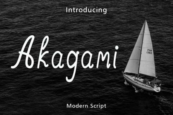 Akagami: The Handwritten Font for Modern Marketing