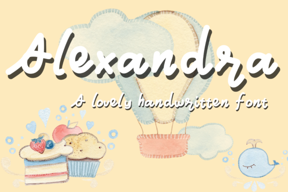 Alexandra: The Elegant Handwritten Font for Makers