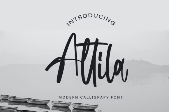 Attila: The Modern Handwritten Font for Your Brand
