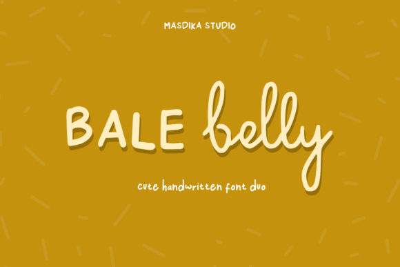 Bale Belly: A Handwritten Font for Modern Web Design
