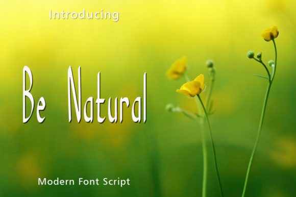 Be Natural: A Handwritten Font for Authentic Branding