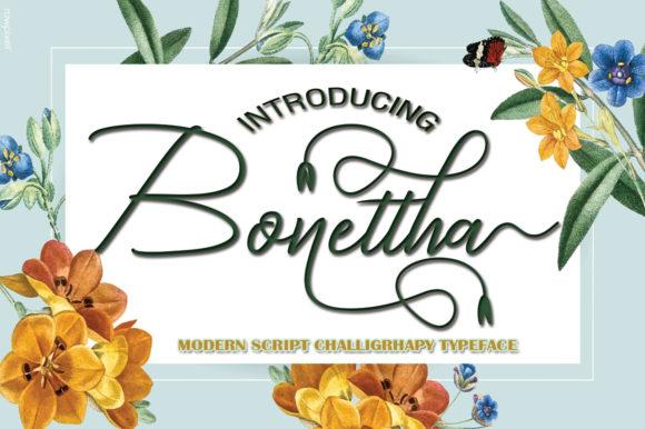 Bonettha: The Elegant Script Font for Your Brand