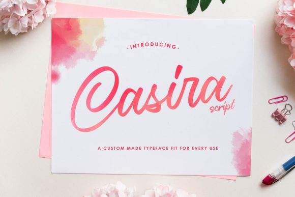 Casira: A Timeless Handwritten Font for Your Brand