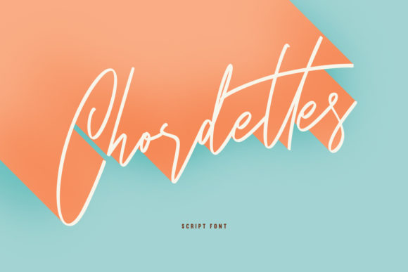 Chordettes: A Handwritten Font for Modern Web Design
