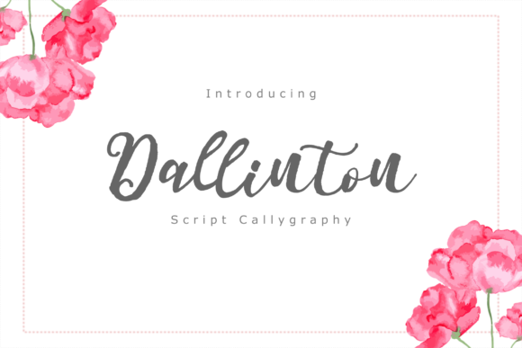 Dallinton: A Premium Handwritten Font for Campaigns