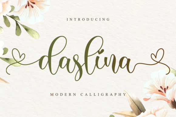 Daslina: A Premium Handwritten Font for Your Brand