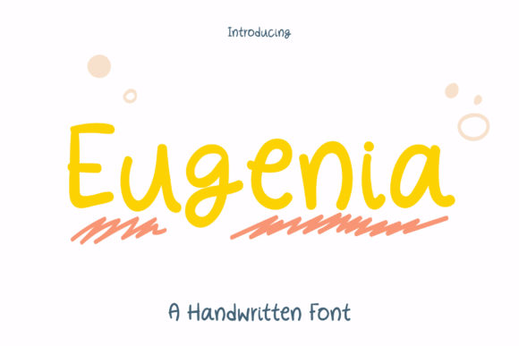Eugenia: A Handwritten Font for Authentic Branding