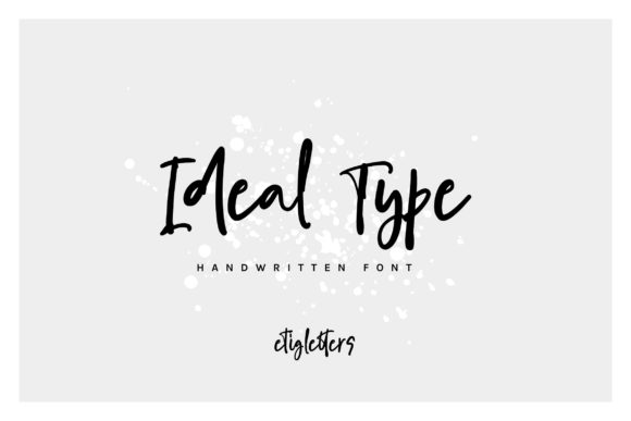 Ideal Type: A Handwritten Font for Authentic Campaigns