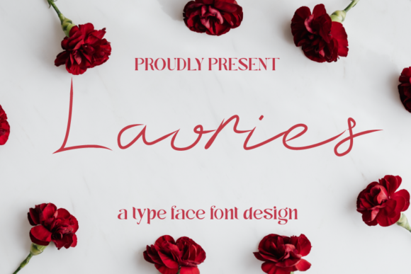 Lauries: A Modern Handwritten Font for Web Design