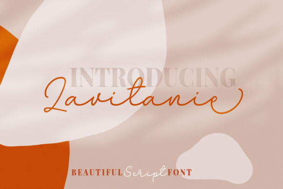 Lavitanie: A Friendly Handwritten Font for Editorial Design