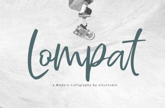 Lompat: A Quirky Handwritten Font for Modern Web Design