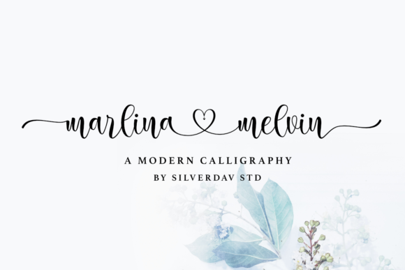 Marlina Melvin: A Romantic Script Font for Campaigns