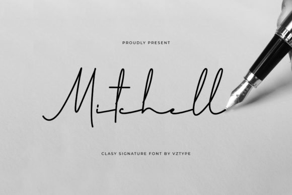 Mitchell: The Handwritten Font for Modern Branding