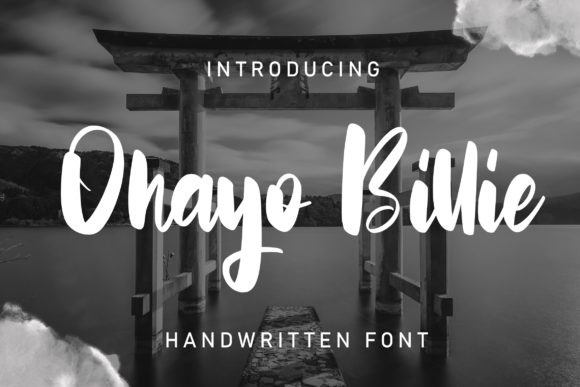 Ohayo Billie: A Relaxed Handwritten Font for Web Design