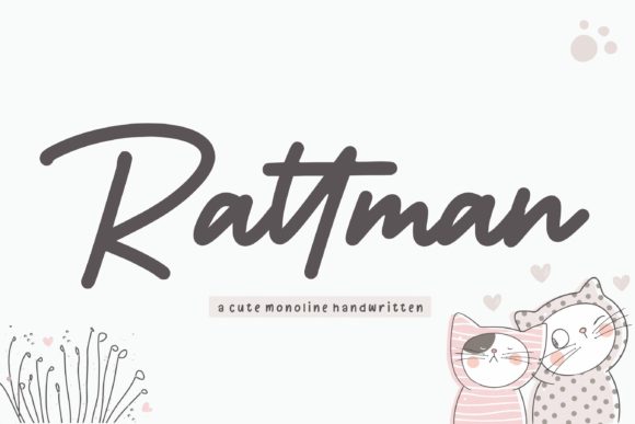 Rattman: A Timeless Handwritten Font for Editorial Design