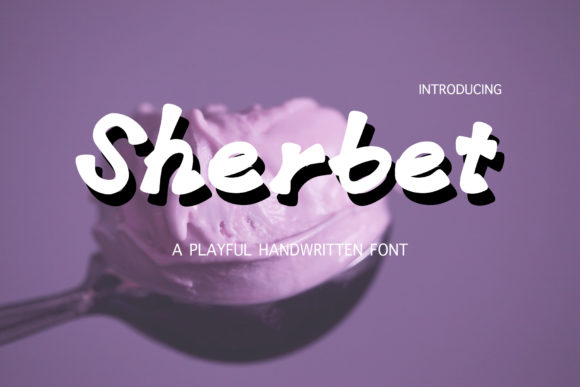 Sherbet Font: A Bold Script for Campaigns