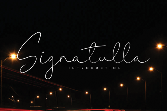 Signatulla: A Timeless Handwritten Font for Editorial Design
