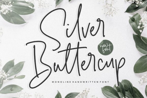 Silver Buttercup: A Timeless Script Font for Your Brand