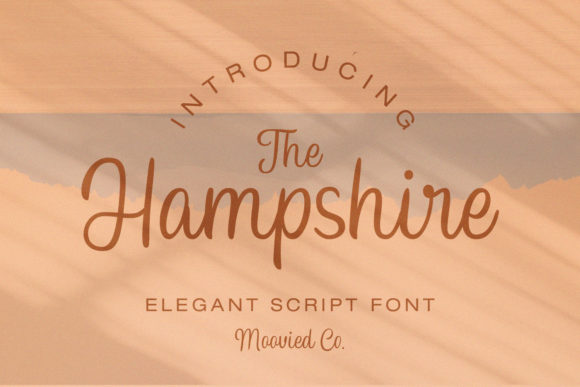 The Hampshire: A Premium Handwritten Font for Branding