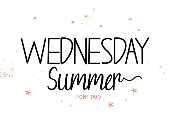 Wednesday Summer: A Versatile Duo Font for Web Design