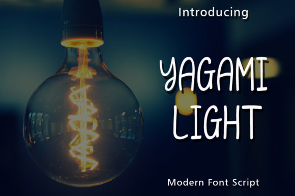Yagami Light: A Friendly Handwritten Font for Branding