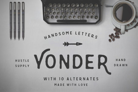 Yonder: A Handwritten Font for Editorial Design